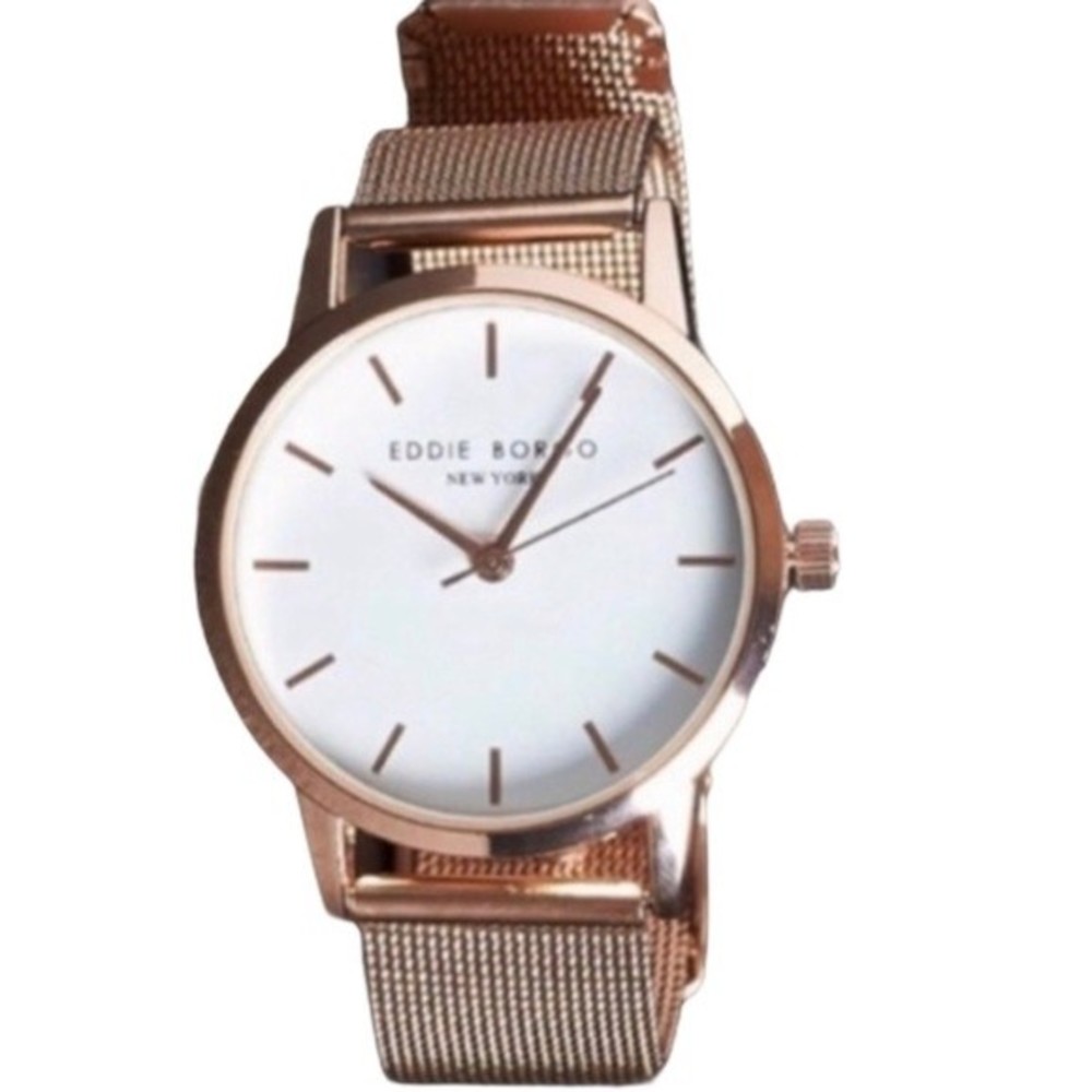 Eddie Borgo The Soho Stainless Steel Watch 32mm Rose Gold - Picture 5 of 14